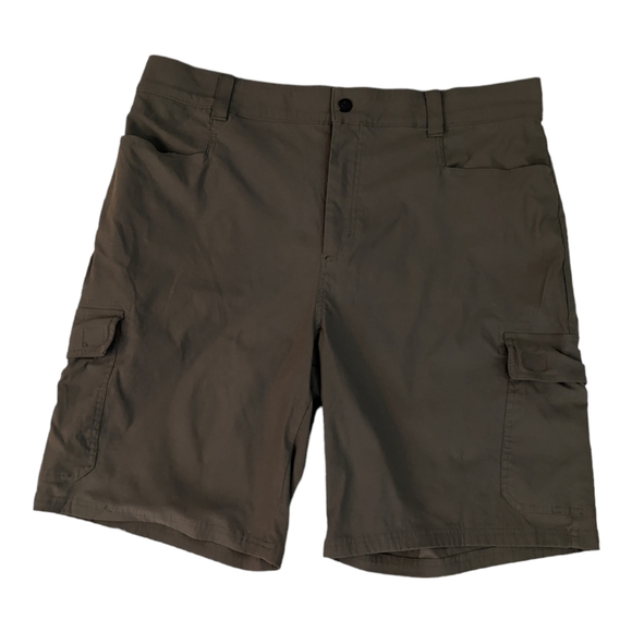 Technical Cargo Shorts Military Green UTOPJA Da Uomo - Foto 9